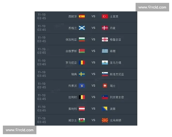 英格兰对阵丹麦比赛时间公布焦点之战引发球迷期待欧洲杯赛程重要一战